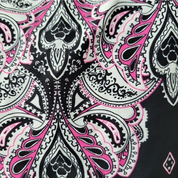 NWT Island Escape Cali Print Tankini Swim Top - Picture 4 of 4